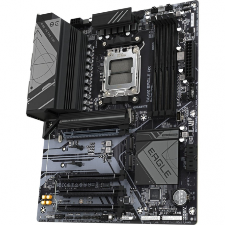 Gigabyte B650 EAGLE AX - Motherboard - ATX - Socket AM5 - AMD B650 Chipset - USB 3.2 Gen 1, USB 3.2 Gen 2, USB-C 3.2 Gen 1 - Gigabit LAN - onboard graphics (CPU required) - HD Audio (8-channel) - 4