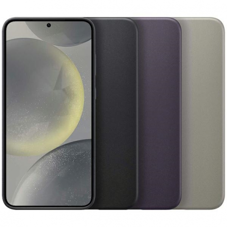 Samsung GP-FPS926HCA - Back cover for mobile phone - vegan leather - taupe - for Galaxy S24+ - 3