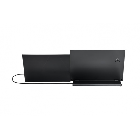 ASUS ZenScreen MB16QHG - LED monitor - 16" (15.6" viewable) - portable - 2560 x 1600 WQXGA @ 120 Hz - IPS - 500 cd / m² - 1200:1 - DisplayHDR 400 - 5 ms - HDMI, 2xUSB-C - grey - 2