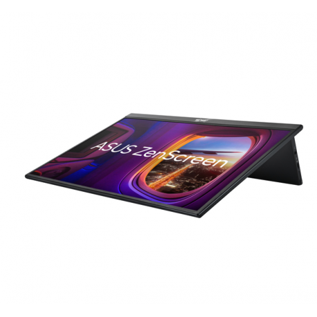 ASUS ZenScreen MB16QHG - LED monitor - 16" (15.6" viewable) - portable - 2560 x 1600 WQXGA @ 120 Hz - IPS - 500 cd / m² - 1200:1 - DisplayHDR 400 - 5 ms - HDMI, 2xUSB-C - grey - 3