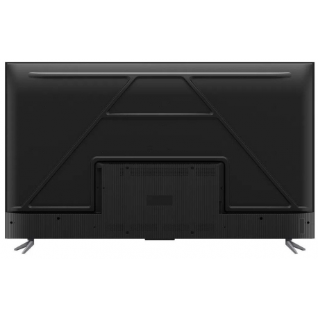 TCL 55C645 - 55" Diagonal Class (54.6" viewable) - Series C64 LED-backlit LCD TV - QLED - Smart TV - Google TV - 4K UHD (2160p) 3840 x 2160 - HDR - Quantum Dot - brushed titanium - 2