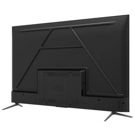 TCL 55C645 - 55" Diagonal Class (54.6" viewable) - Series C64 LED-backlit LCD TV - QLED - Smart TV - Google TV - 4K UHD (2160p) 3840 x 2160 - HDR - Quantum Dot - brushed titanium - 3