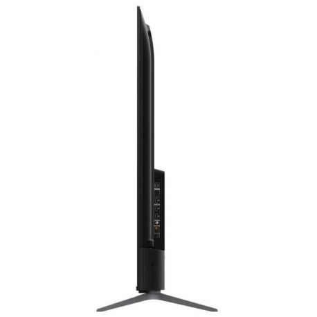 TCL 55C645 - 55" Diagonal Class (54.6" viewable) - Series C64 LED-backlit LCD TV - QLED - Smart TV - Google TV - 4K UHD (2160p) 3840 x 2160 - HDR - Quantum Dot - brushed titanium - 5