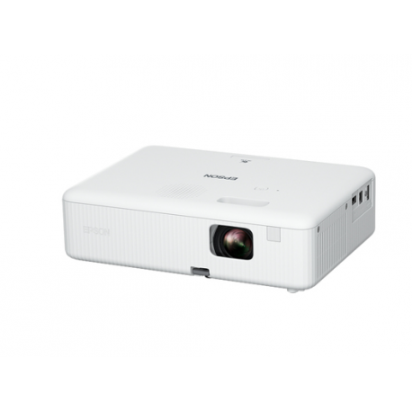 Epson CO-FH01 - 3LCD projector - portable - 3000 lumens (white) - 3000 lumens (colour) - 16:9 - 1080p - white - Android TV - 7