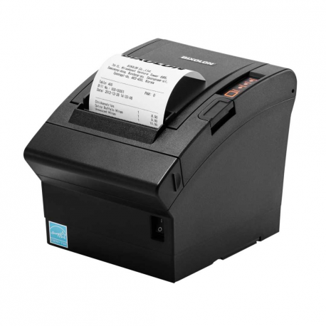 BIXOLON SRP-382 - Receipt printer - direct thermal - Roll (8 cm) - 203 dpi - up to 350 mm / sec - USB 2.0, LAN - cutter - 0