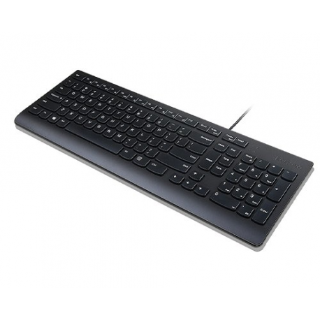 Lenovo Essential - Keyboard - USB - Nordic - black - for IdeaPad S340-14; ThinkCentre M90a Pro Gen 3; M90q Gen 2; M90t Gen 3; ThinkPad T14s Gen 3 - 2
