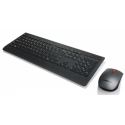 Lenovo Professional Combo - Keyboard and mouse set - wireless - 2.4 GHz - Portuguese - for ThinkCentre M70q Gen 3; M70s Gen 3; M70t Gen 3; M90q Gen 2; ThinkPad T14 Gen 3; T14s Gen 3