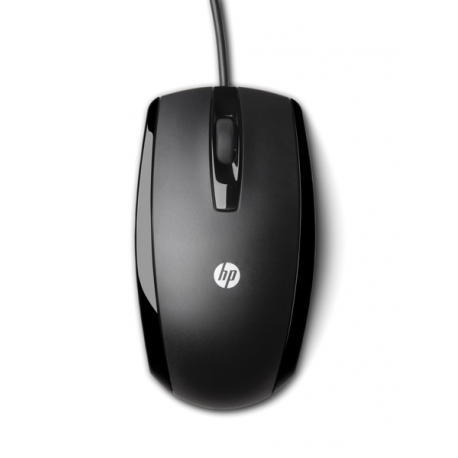 HP - Mouse - optical - 3 buttons - wired - USB - piano black - for ENVY Laptop; Spectre Laptop; Spectre x360 Laptop; Stream Laptop; Stream x360 Laptop - 1