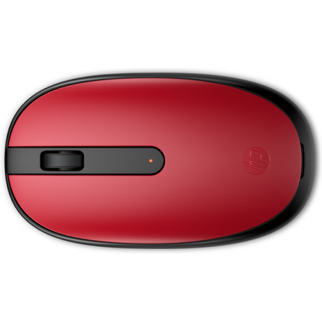 HP 240 - Mouse - right and left-handed - optical - 3 buttons - wireless - Bluetooth 5.1 - USB wireless receiver - sunset red - for ENVY Laptop 13; ENVY x360 Laptop; Laptop 15; Pavilion Gaming Laptop 15 - 0