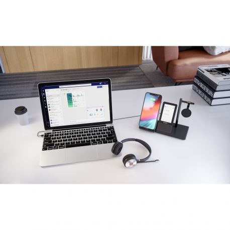 Yealink WH66 Dual X UC - For Microsoft Teams - headset - full size - DECT - wireless - 8