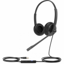 Yealink UH34 Dual Teams - Headset - on-ear - wired - USB - black