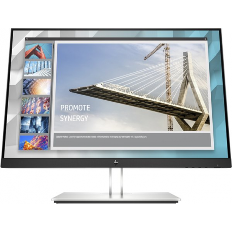 HP E24i G4 - E-Series - LED monitor - 24" - 1920 x 1200 WUXGA @ 60 Hz - IPS - 250 cd / m² - 1000:1 - 5 ms - HDMI, VGA, DisplayPort - black - promo - for P / N: 5P6P8EA#ABU - 0