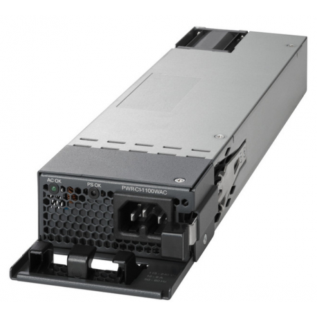 Cisco - Power supply - hot-plug  /  redundant (plug-in module) - AC 115-240 V - 1100 Watt - for Catalyst 3850-48, 9300; ONE Catalyst 3850-48 - 0