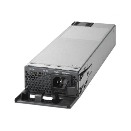 Cisco - Power supply - hot-plug / redundant (plug-in module) - AC 100-240 V - 350 Watt - for Catalyst 3850-12, 3850-16, 3850-24, 3850-48, 9300; ONE Catalyst 3850-12, 3850-24 - 0