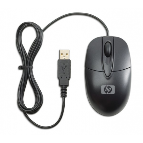 HP Optical USB Travel Mouse - Mouse - optical - 3 buttons - wired - USB - for EliteBook 84XX, 85XX, 87XX; ENVY Laptop; ProBook 450 G2, 64X G1, 65X G1; Spectre Laptop - 0