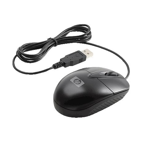 HP Optical USB Travel Mouse - Mouse - optical - 3 buttons - wired - USB - for EliteBook 84XX, 85XX, 87XX; ENVY Laptop; ProBook 450 G2, 64X G1, 65X G1; Spectre Laptop - 2