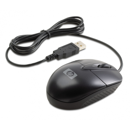 HP Optical USB Travel Mouse - Mouse - optical - 3 buttons - wired - USB - for EliteBook 84XX, 85XX, 87XX; ENVY Laptop; ProBook 450 G2, 64X G1, 65X G1; Spectre Laptop - 5