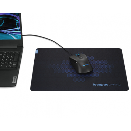 Lenovo IdeaPad Gaming - Mouse pad - size M - dark blue - for IdeaPad 1 14; 3 14; 5 Pro 14; S340-14; ThinkBook 13x G2 IAP; 14s Yoga G2 IAP; V15 IML - 1