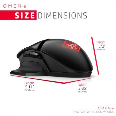 OMEN by HP Photon Mouse Wirele - 7