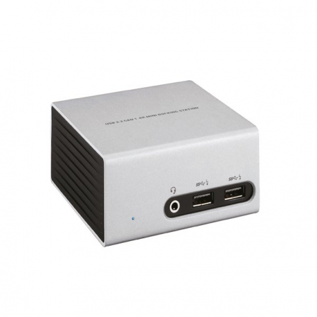Club3D SenseVision USB 3.0 4K Mini Docking Station - Docking station - USB - DVI, HDMI - GigE - 0