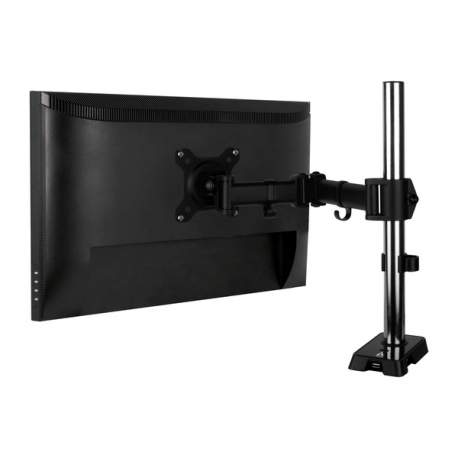 ARCTIC Z1 (Gen 3) - Mounting kit - adjustable arm - for LCD display - steel, aluminium alloy - matte black - screen size: up to 43" / 49' (ultra-wide) - desk-mountable - 7