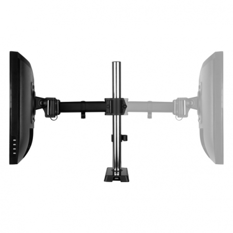 ARCTIC Z1 (Gen 3) - Mounting kit - adjustable arm - for LCD display - steel, aluminium alloy - matte black - screen size: up to 43" / 49' (ultra-wide) - desk-mountable - 9