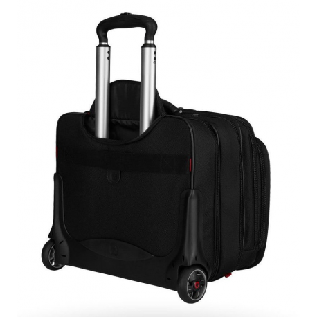 WENGER PATRIOT Comp-U-Roller - Notebook carrying case - 17" - black - with 15.4" Laptop Case - 6