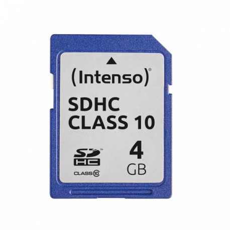 Intenso Class 10 - Flash memory card - 4 GB - Class 10 - SDHC - 0