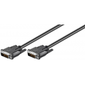 MicroConnect - DVI cable - single link - DVI-D (M) to DVI-D (M) - 1 m - thumbscrews
