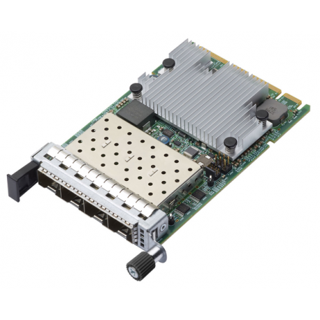 Lenovo ThinkSystem Broadcom 57454 - V2 - network adapter - PCIe 3.0 x16 - 10 / 25 Gigabit SFP28 x 4 - for ThinkAgile HX5531 Certified Node; HX7530 Appliance; HX7531 Certified Node - 0
