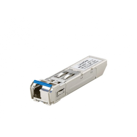 LevelOne SFP-9221 - SFP (mini-GBIC) transceiver module - GigE - Fibre Channel, 1000Base-BX10-U - LC single-mode - up to 10 km - 1310 (TX)  /  1550 (RX) nm - 0