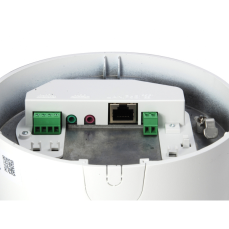 LevelOne FCS-4203 - Network surveillance camera - dome - outdoor, indoor - vandal  /  weatherproof - colour - 2 MP - 1920 x 1080 - motorized - audio - LAN 10 / 100 - AVI, MJPEG, H.264, H.265 - DC 12 V  /  PoE - 3