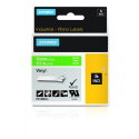 DYMO Rhino Coloured Vinyl - Vinyl - white on green - Roll (1.2 cm x 5.5 m) 1 cassette(s) tape - for DYMO ILP219; Rhino 1000, 4200, 5000, 5200, 6000; RhinoPRO 1000, 3000, 5000, 6000, 6500