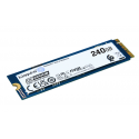 Kingston Data Center DC2000B - SSD - Enterprise - 240 GB - internal - M.2 2280 - PCIe 4.0 x4 (NVMe)