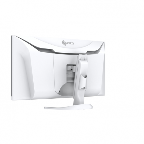 EIZO FlexScan EV3450XC-WT - With FlexStand - LED monitor - curved - 34" (34.1" viewable) - 3440 x 1440 UWQHD - IPS - 300 cd / m² - 1000:1 - 5 ms - 2xHDMI, DisplayPort, USB-C - speakers - white - 7