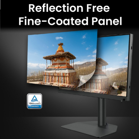 BenQ SW242Q - LED monitor - 24.1" - 2560 x 1600 2K @ 60 Hz - IPS - 400 cd/m² - 1000:1 - 5 ms - HDMI, DisplayPort, USB-C - 2