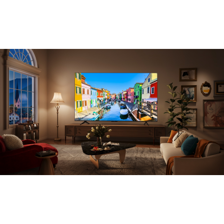 TV Set|TCL|43"|4K/Smart|QLED|3840x2160|Wireless LAN|Bluetooth|Google TV|Black|43C655