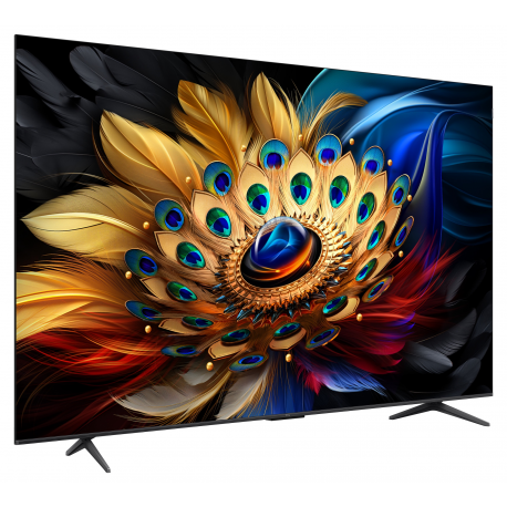 TV Set|TCL|43"|4K/Smart|QLED|3840x2160|Wireless LAN|Bluetooth|Google TV|Black|43C655