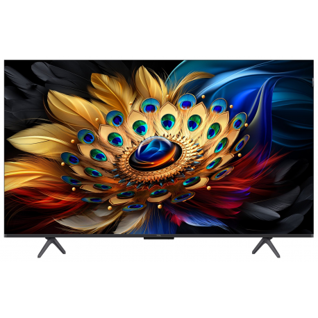 TV Set|TCL|50"|4K/Smart|QLED|3840x2160|Wireless LAN|Bluetooth|Google TV|Black|50C655