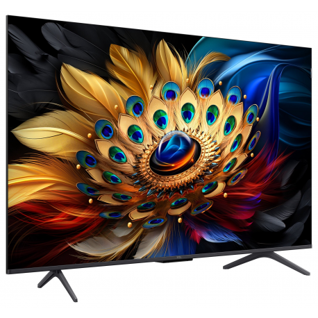 TV Set|TCL|50"|4K/Smart|QLED|3840x2160|Wireless LAN|Bluetooth|Google TV|Black|50C655