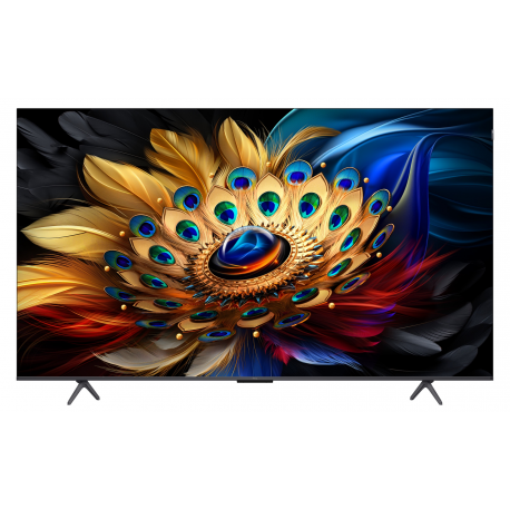 TV Set|TCL|55"|4K/Smart|QLED|3840x2160|Wireless LAN|Bluetooth|Google TV|Black|55C655