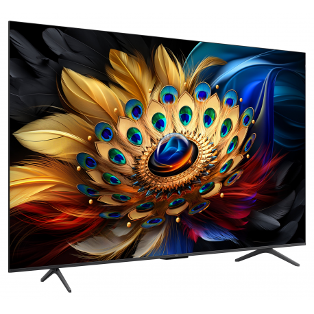 TV Set|TCL|55"|4K/Smart|QLED|3840x2160|Wireless LAN|Bluetooth|Google TV|Black|55C655