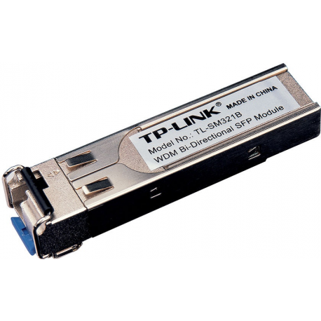 TP-Link TL-SM321B V3.2 - SFP (mini-GBIC) transceiver module - 1GbE - 1000Base-BX - LC / UPC single-mode - up to 20 km - 1310 (TX)  /  1550 (RX) nm - 0