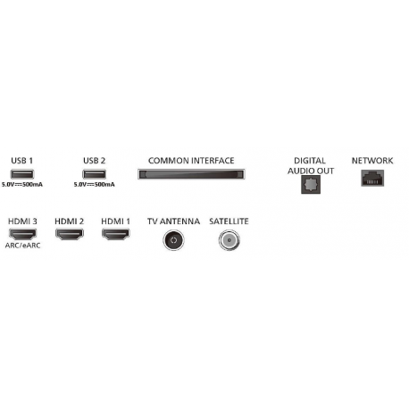 Philips 55PUS7409 - 55" Diagonal Class LED-backlit LCD TV - Smart TV - Google TV - 4K UHD (2160p) 3840 x 2160 - HDR - matte black - 6