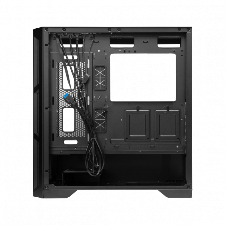 Chieftec Apex Q - Tower - extended ATX - no power supply (ATX) - black - USB / Audio - 3