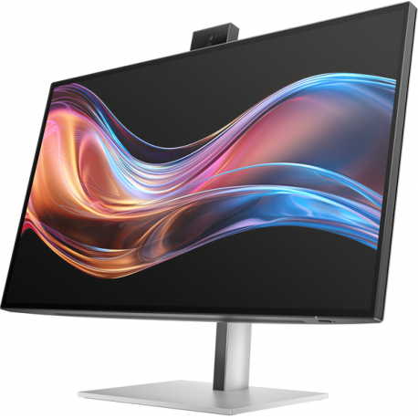 HP 727pm - Series 7 Pro - LED monitor - 27" - 3840 x 2160 4K @ 60 Hz - IPS Black - 400 cd/m² - 2000:1 - DisplayHDR 400 - 5 ms - Thunderbolt 4, HDMI, DisplayPort - speakers - black, silver - 4