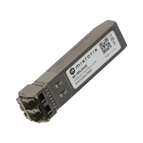 MikroTik - SFP28 transceiver module - 10GbE, 25GbE - LC/UPC multi-mode - up to 100 m - 850 nm - 0