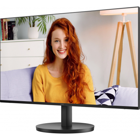 AOC Basic-line 27B3HA2 - B3 Series - LED monitor - 27" - 1920 x 1080 Full HD (1080p) @ 100 Hz - IPS - 250 cd / m² - 1300:1 - 1 ms - HDMI, VGA - speakers - black - 1
