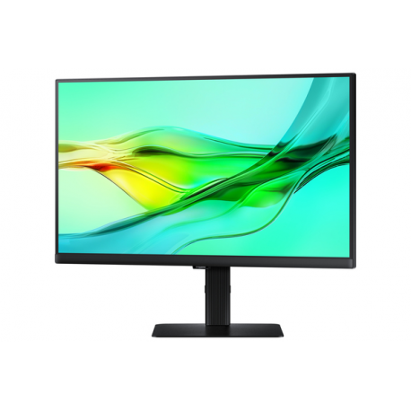 Samsung ViewFinity S6 S24D600UAU - S60UD Series - LED monitor - USB - 24" - 2560 x 1440 QHD @ 100 Hz - IPS - 350 cd / m² - 1000:1 - HDR10 - 5 ms - HDMI, DisplayPort - black - 12