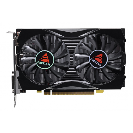 Biostar - Graphics card - NVIDIA GeForce GTX 1050 - 4 GB GDDR5 - PCIe 3.0 x16 - DVI, HDMI, DisplayPort - 5